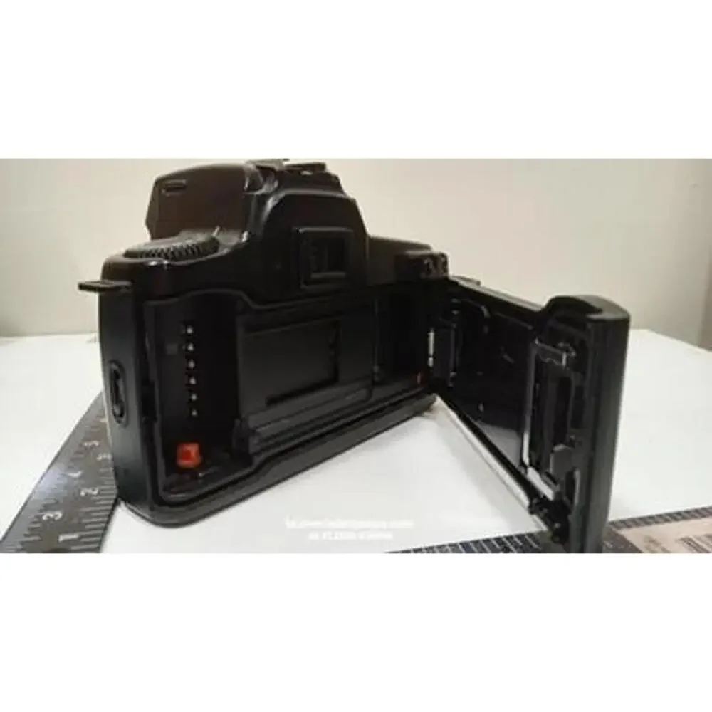 Canon EOS 1000F N 35mm SLR film camera body in black.